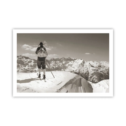 Affisch - Och fjällen är samma - 91x61 cm