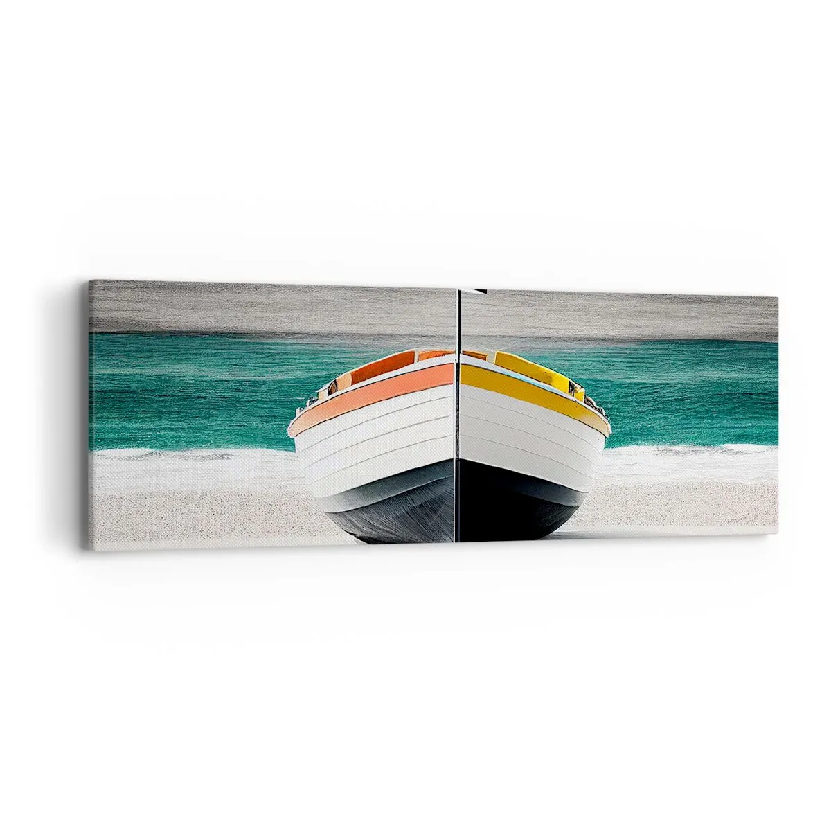 Canvastavla - Bild på duk - På sin plats - 90x30 cm