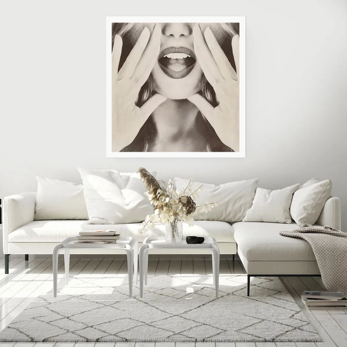 Affisch - Jag kommer! - 30x30 cm