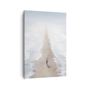 Canvastavla - Bild på duk - Ljus framtid - 70x100 cm