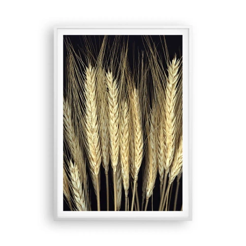 Affisch i vit ram - Rustik magi - 70x100 cm
