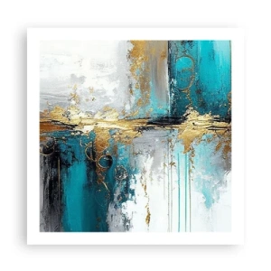 Affisch - Allting flödar - 60x60 cm