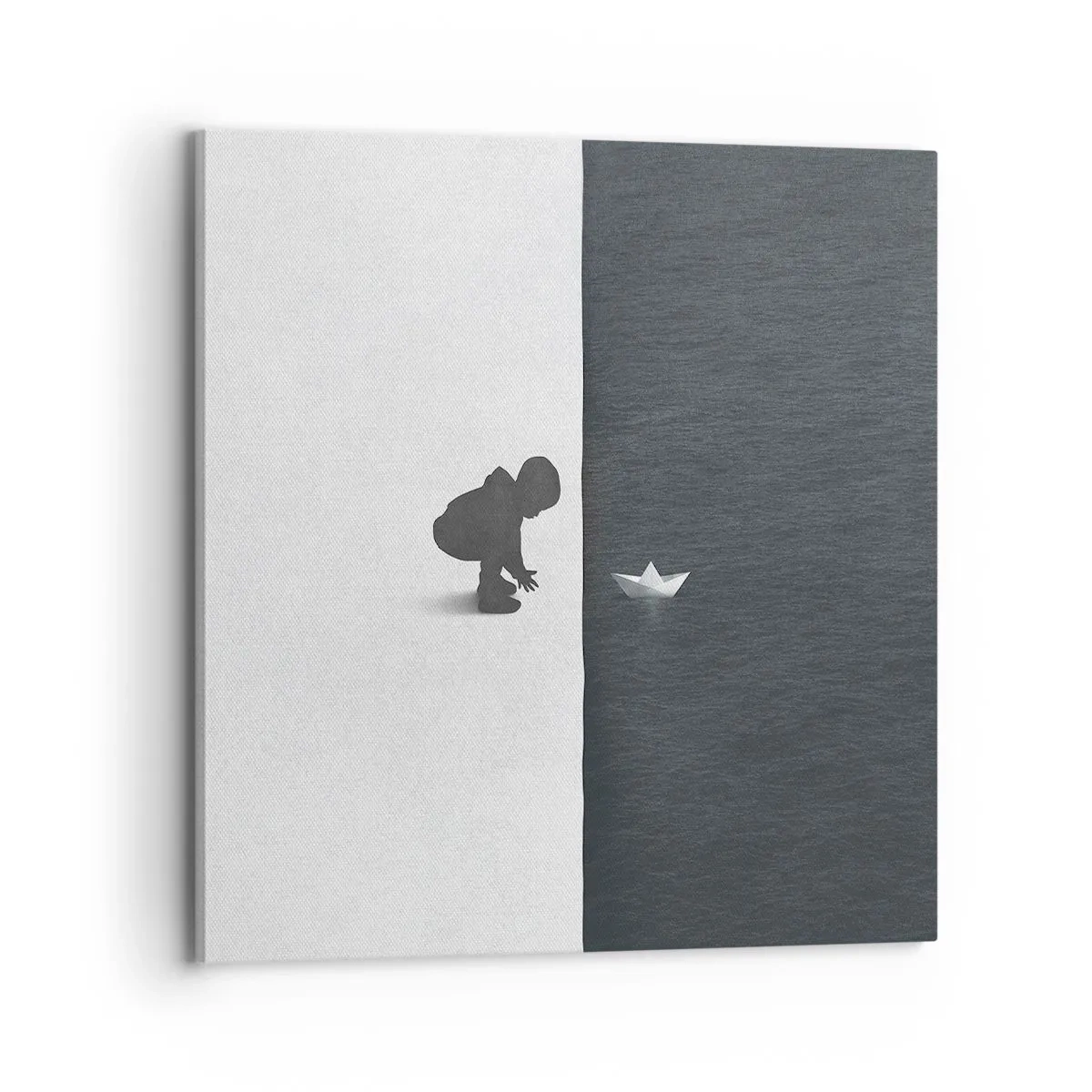 Canvastavla - Bild på duk - En stor expedition - 70x70 cm