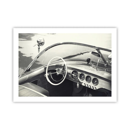 Affisch - Väder för de rika - 70x50 cm