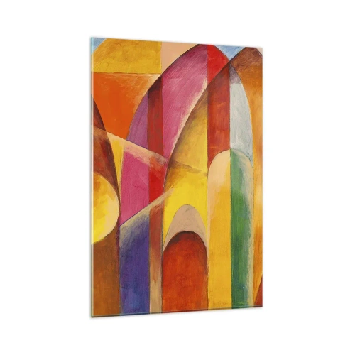 Glastavla - Bild på glas - Solens domkyrka - 80x120 cm