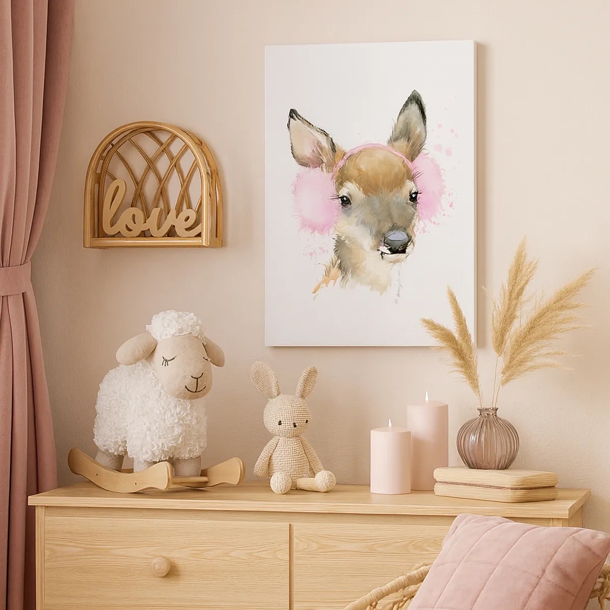 Canvastavla - Bild på duk - Kylan är inte längre skrämmande - 50x70 cm