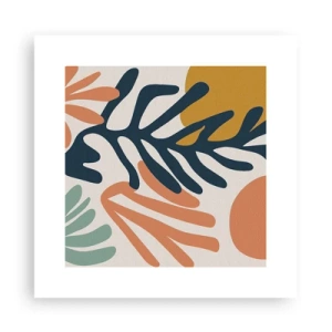 Affisch - Korallhav - 30x30 cm