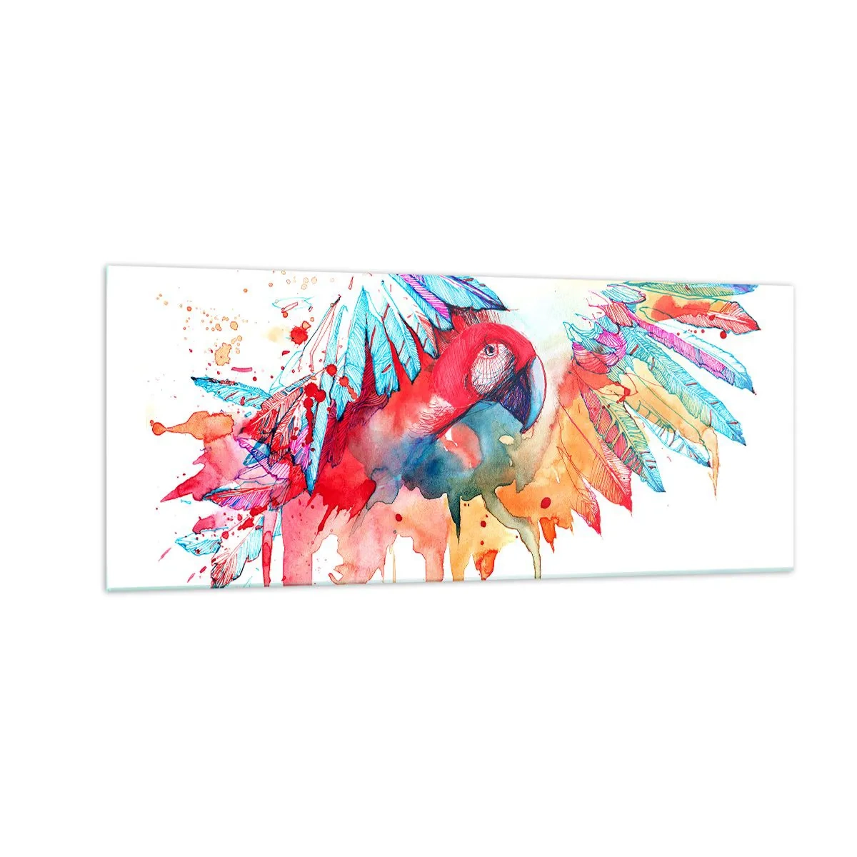 Glastavla - Bild på glas - . - 100x40 cm