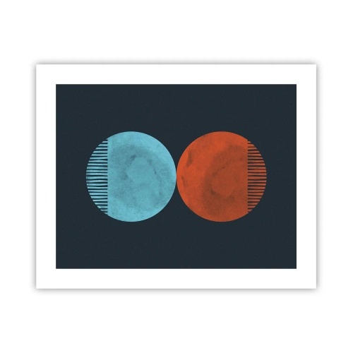 Affisch - Endast geometri? - 50x40 cm