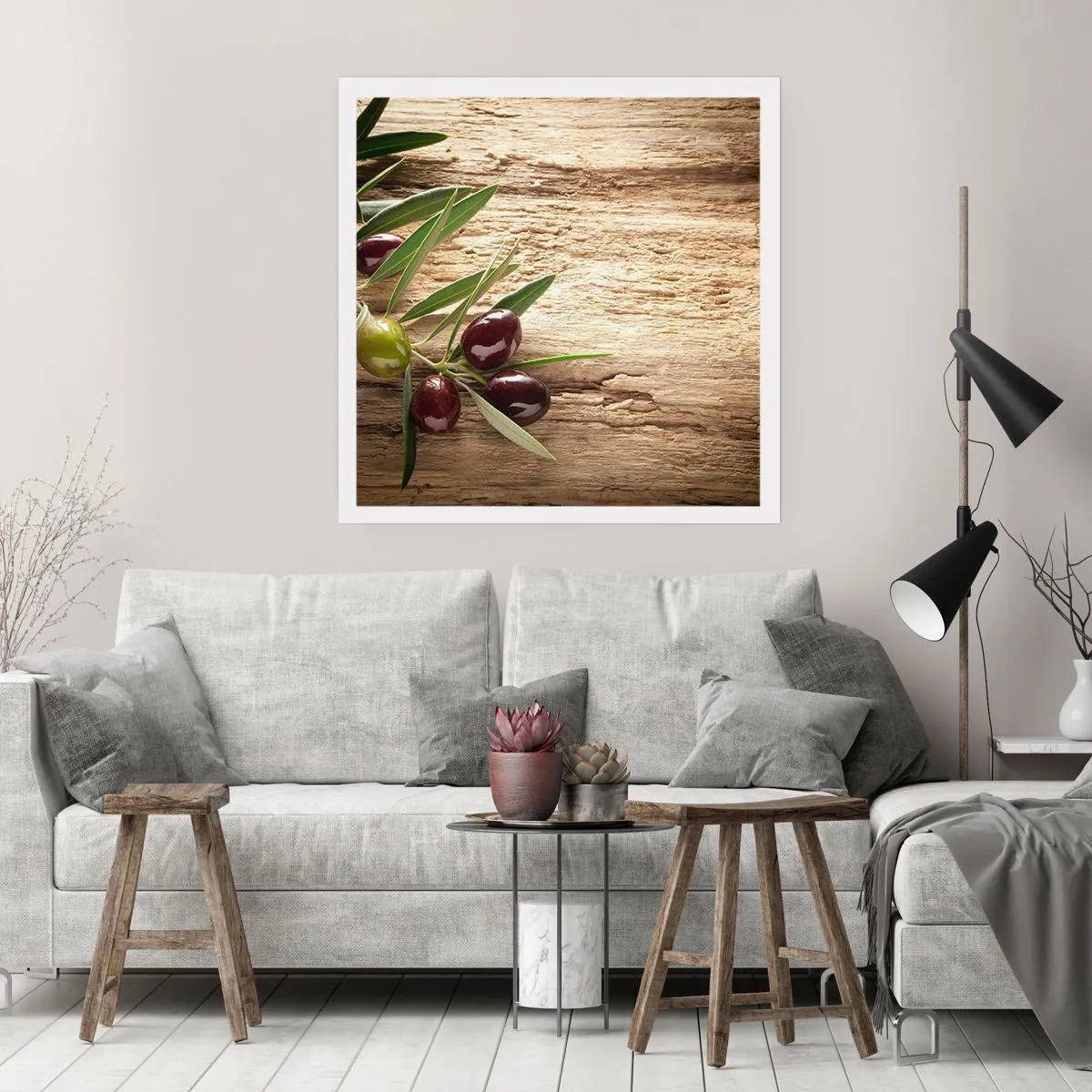 Affisch - Direkt från naturen - 40x40 cm