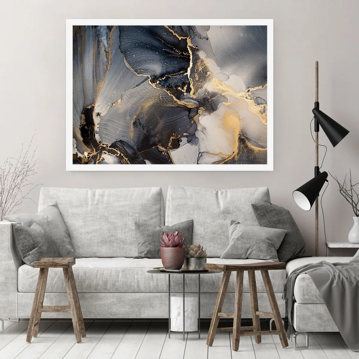 Affisch - En stens liv - 70x50 cm