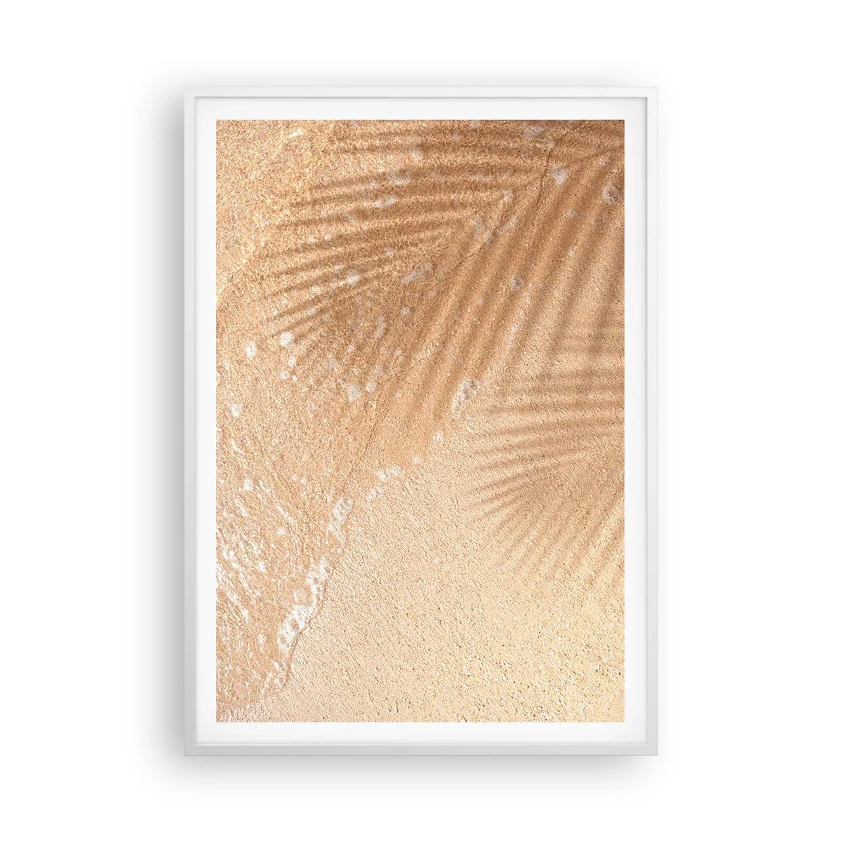 Affisch i vit ram - Heta sommarens skugga - 70x100 cm