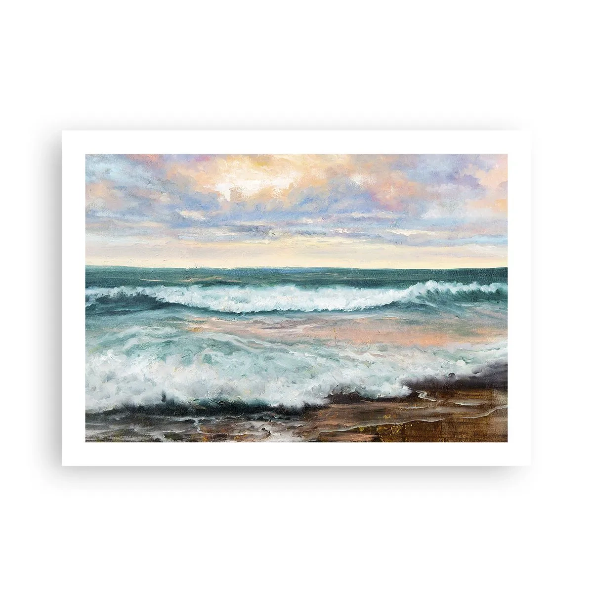 Affisch - Här kan du släta ut din själ - 70x50 cm