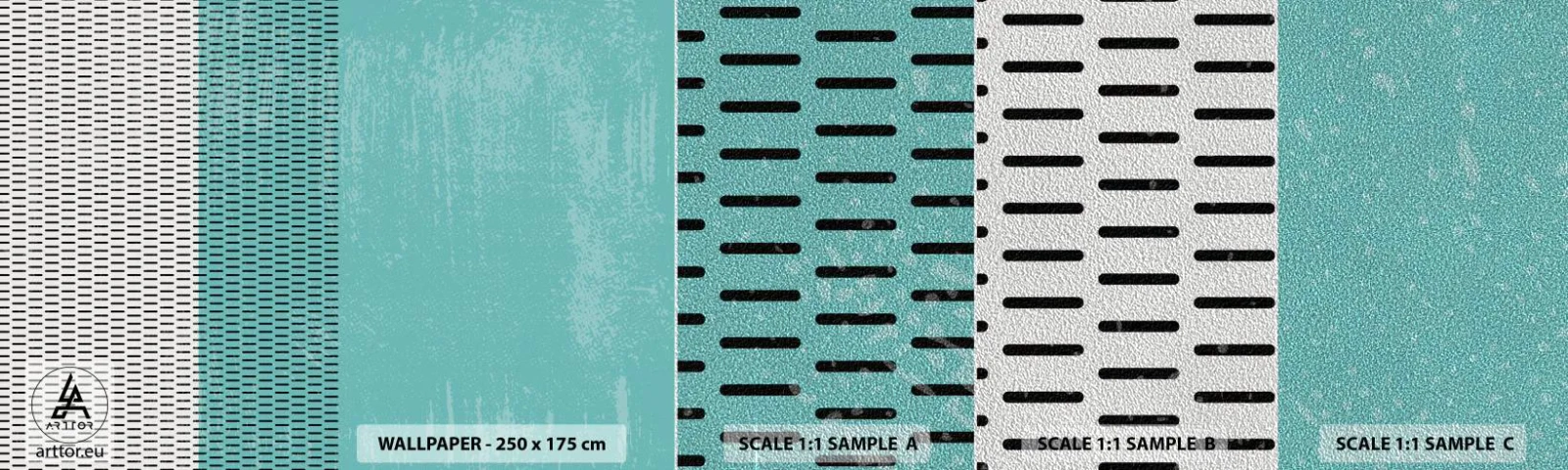 Provbit av fototapet Premium Sand - Balanserad komposition - Abstraktion, Grafik, Bit - 100x30 cm