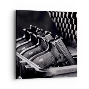 Canvastavla - Bild på duk - Manlig idrott - 40x40 cm