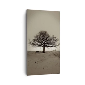Canvastavla - Bild på duk - Härifrån till evighet - 45x80 cm