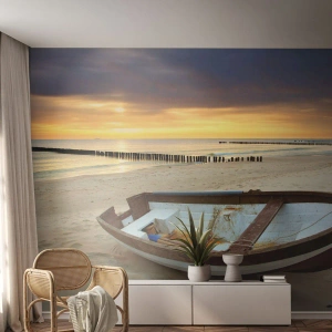 Självhäftande Fototapet Deluxe Sticker - Det finns inga vackrare stränder - Landskap, Hav, Strand - 250x175 cm