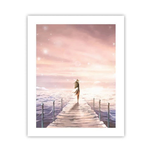 Affisch - I drömmens ljus - 40x50 cm