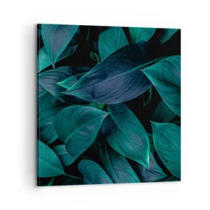 Canvastavla - Bild på duk - Grönskan själv - 60x60 cm