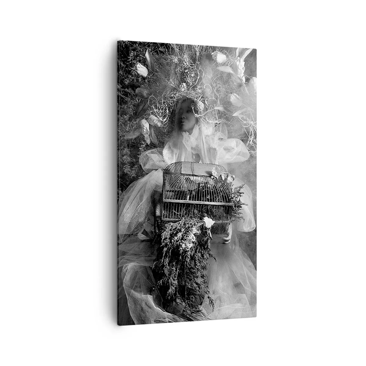 Canvastavla - Bild på duk - Bara Moder - Natur - 55x100 cm