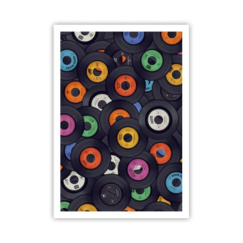 Affisch - Klassikens färger - 70x100 cm