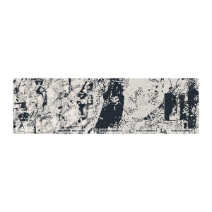 Provbit av fototapet Premium Sand - Motsatsernas interpenetration - Abstraktion, Bit, Collage - 100x30 cm