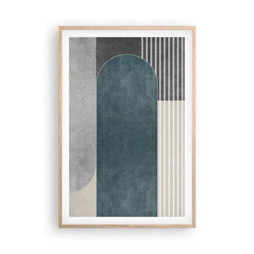 Affisch i ram av ljusek - Horisontell komposition - 61x91 cm