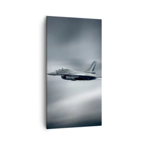 Canvastavla - Bild på duk - Utmanar du? - 55x100 cm