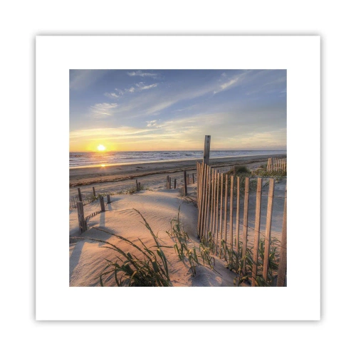 Affisch - Vindens sken och skugga - 30x30 cm