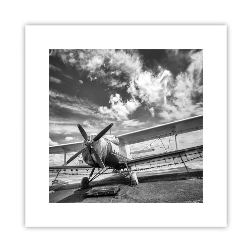 Affisch - Jag kan inte vänta! - 30x30 cm