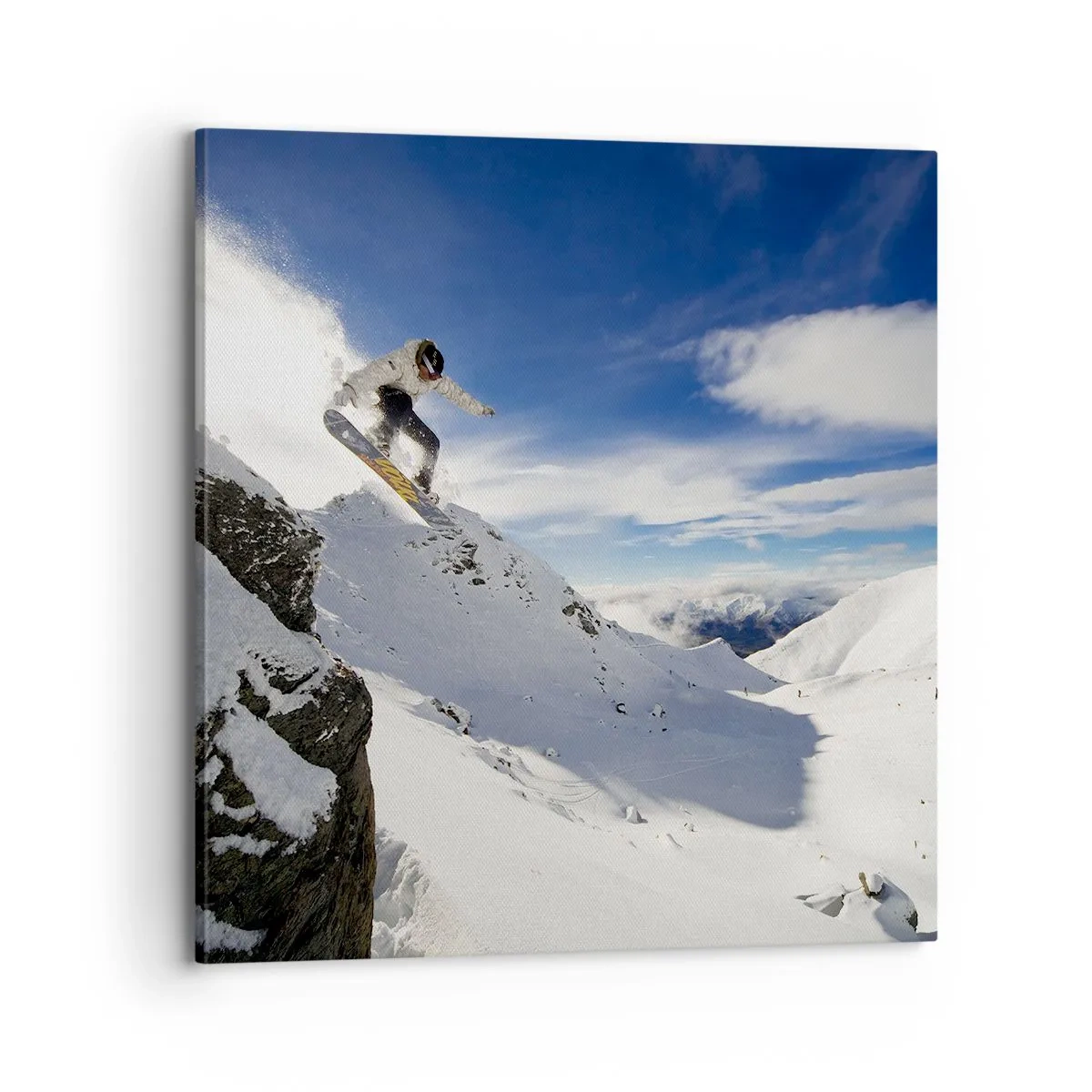 Canvastavla - Bild på duk - Frihet utan gränserna - 70x70 cm