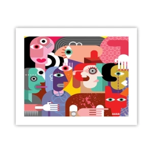 Affisch - Vi är från Picasso - 50x40 cm