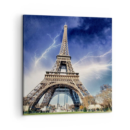 Canvastavla - Bild på duk - Stormhärskarinna - 60x60 cm