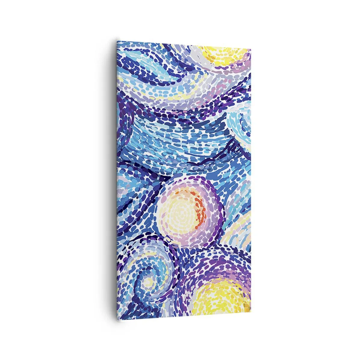 Canvastavla - Bild på duk - Från van Goghs tavla - 65x120 cm