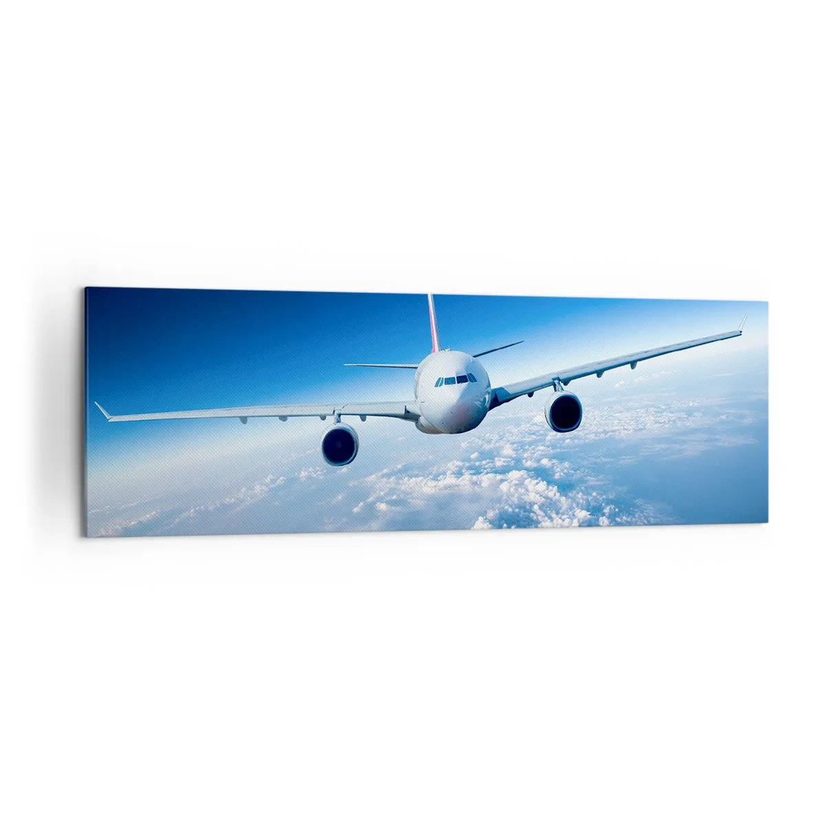Canvastavla - Bild på duk - Jag flyger för jag vill - 160x50 cm