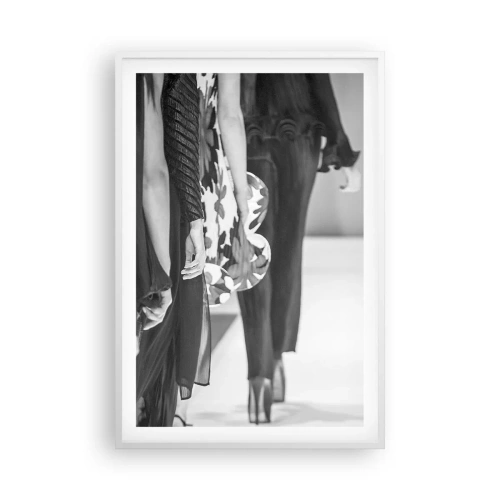 Affisch i vit ram - En elegant parad - 61x91 cm