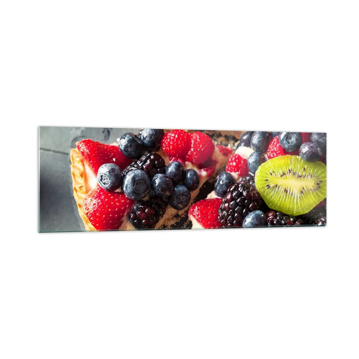 Glastavla - Bild på glas - Dolce vita! - 160x50 cm