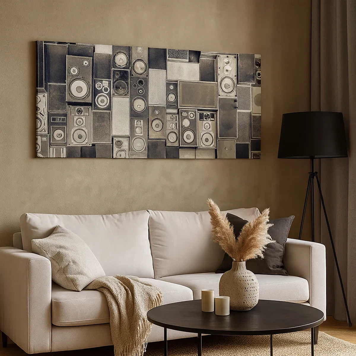 Canvastavla - Bild på duk - Allt väl - 30x30 cm