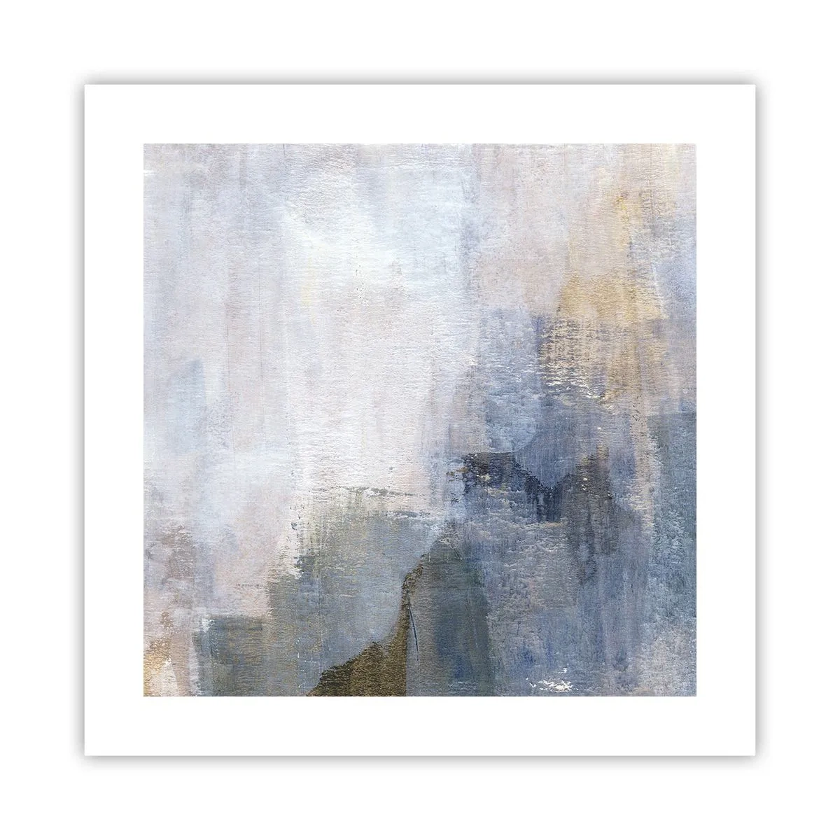 Affisch - Färgernas toner och ackord - 40x40 cm
