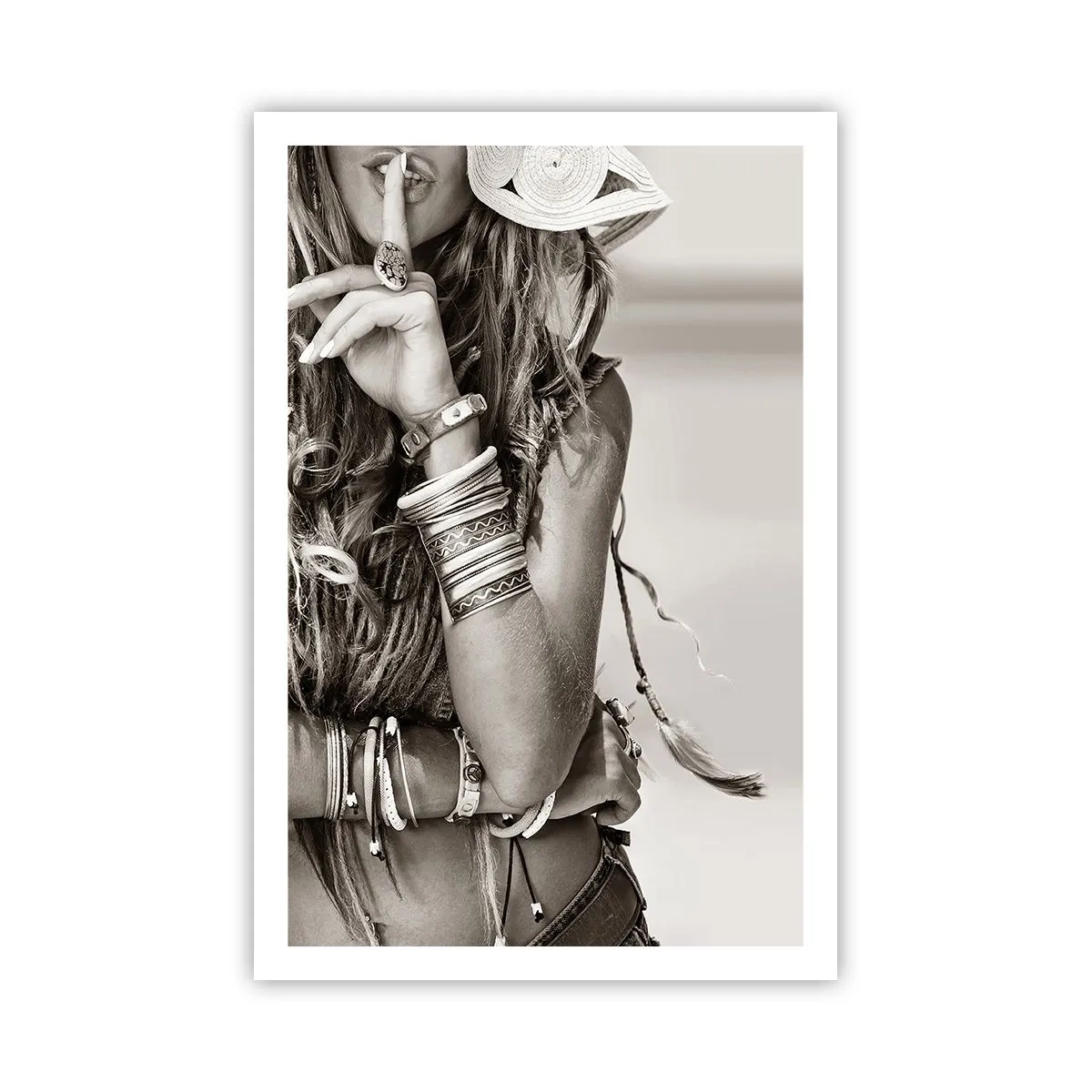 Affisch - Som flickorna brukar - 61x91 cm