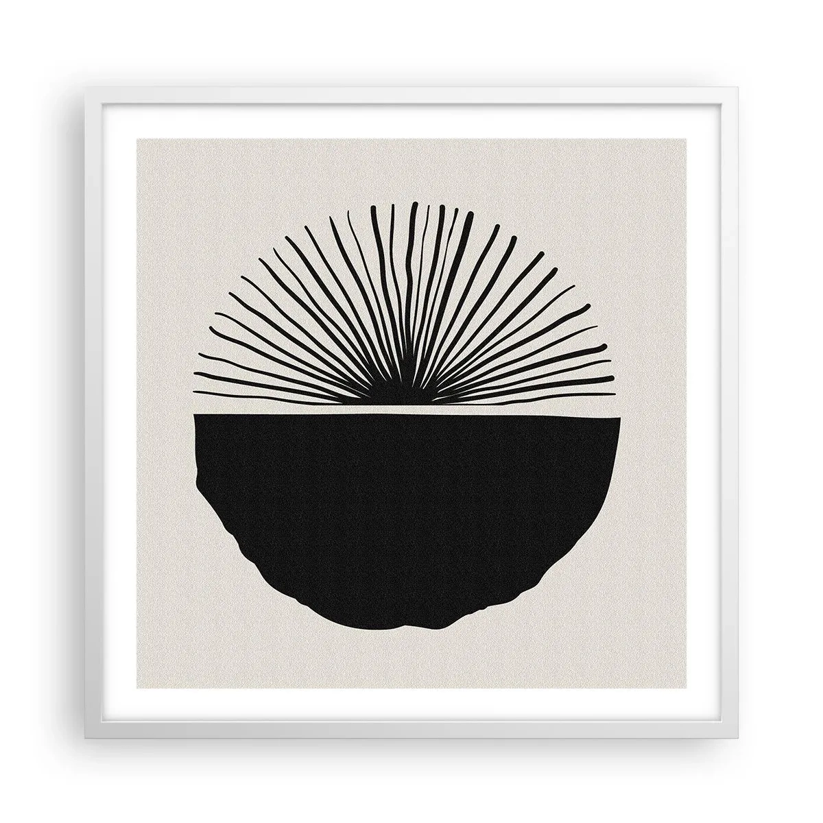 Affisch i vit ram - En rad olika möjligheter - 60x60 cm