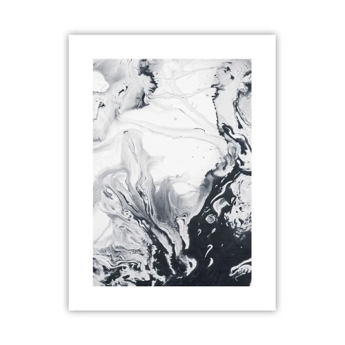 Affisch - Jordens inre - 30x40 cm