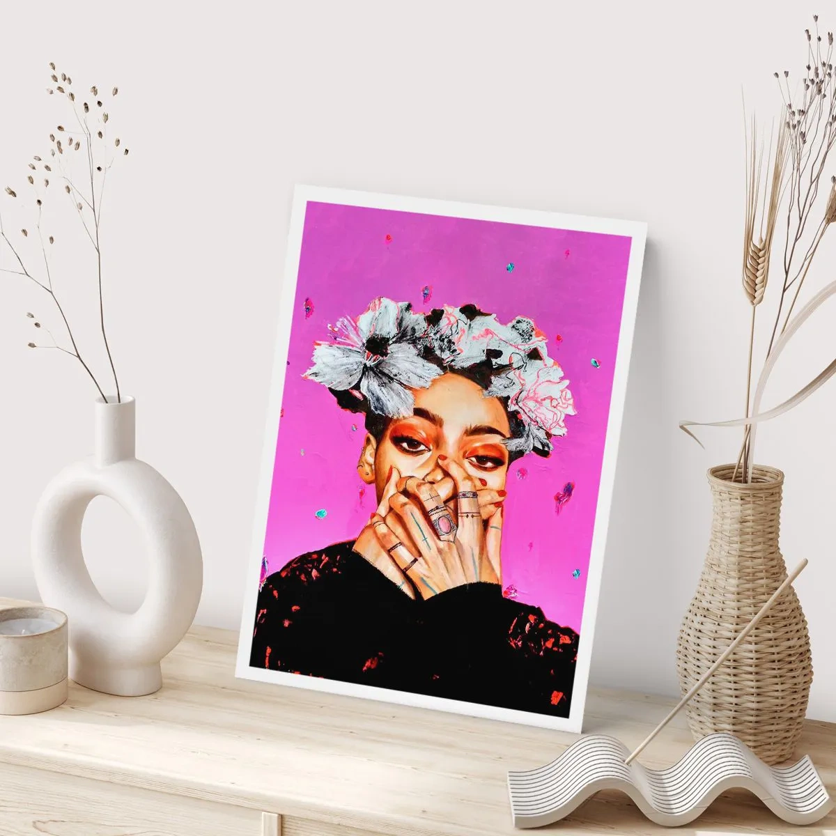 Affisch - Lite galen - 40x50 cm