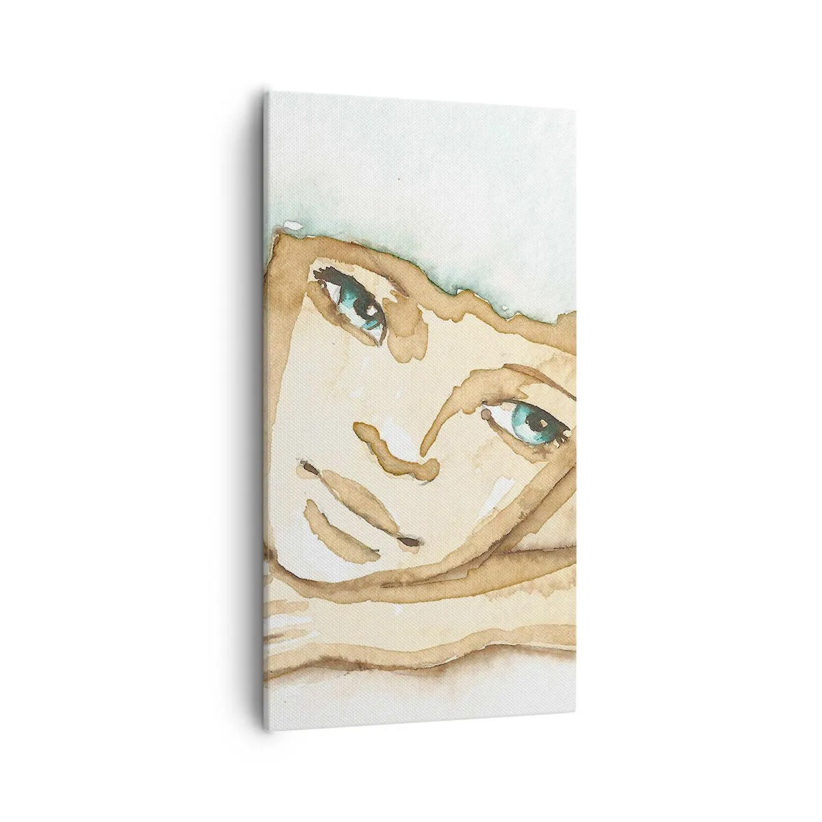 Canvastavla - Bild på duk - Poesiträdet växer ur tystnaden - 55x100 cm