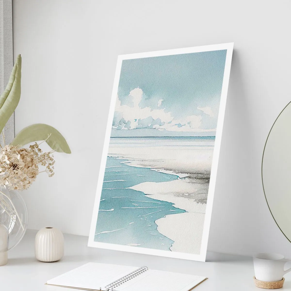 Affisch - Milt tidvatten - 50x70 cm