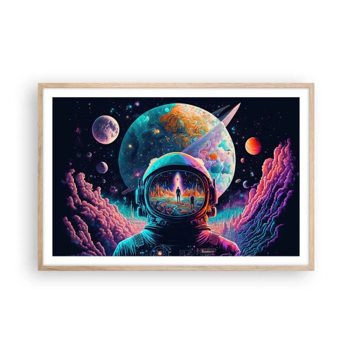 Affisch i ram av ljusek - Filosofer har aldrig drömt - 91x61 cm