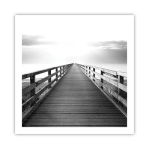 Affisch - Ut i det oändliga... - 60x60 cm