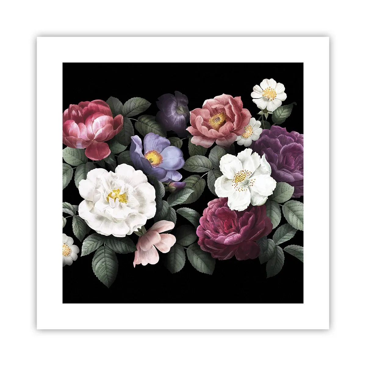 Affisch - Från en engelsk trädgård - 40x40 cm