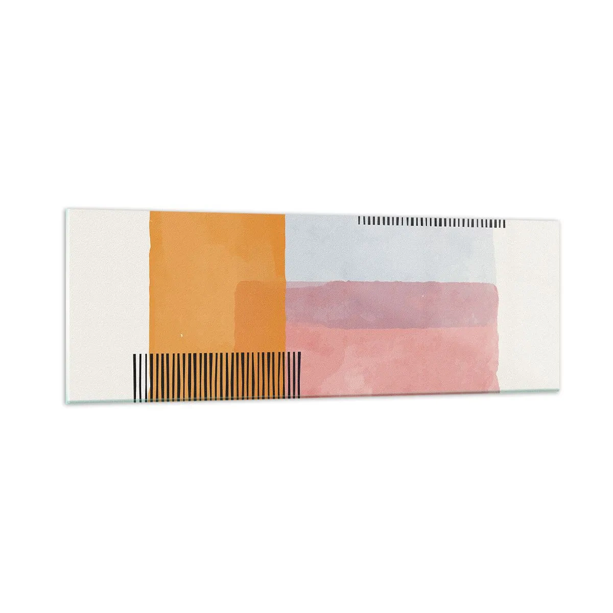 Glastavla - Bild på glas - Från hörna till hörna - 90x30 cm