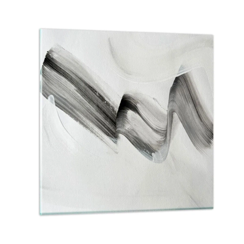 Glastavla - Bild på glas - Bara för skojs skull - 30x30 cm